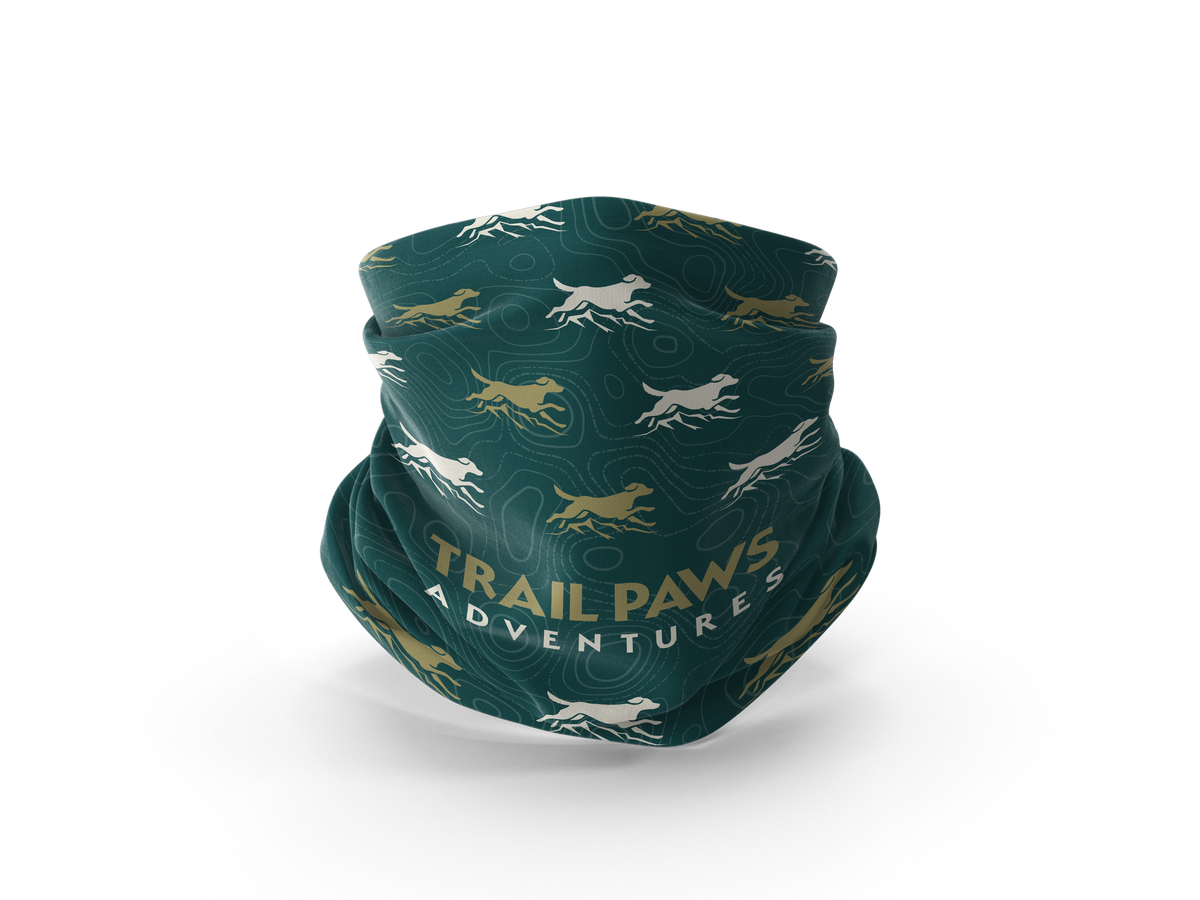 Trail Paws Multifunctional Neck Tube